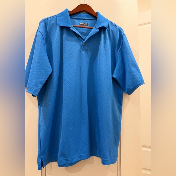 Bundle Kirkland Signature Men's Orange & Blue Polo Shirts XL - Picture 4 of 4